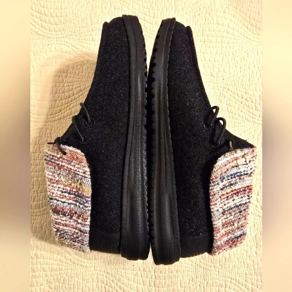 NWT Hey Dude Youth Wendy Wool Folded Ankle Booties